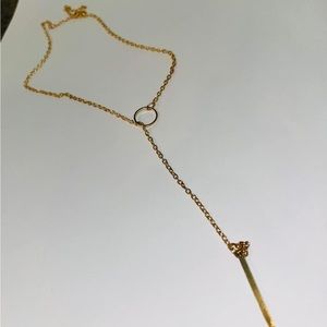 Gold chain necklace